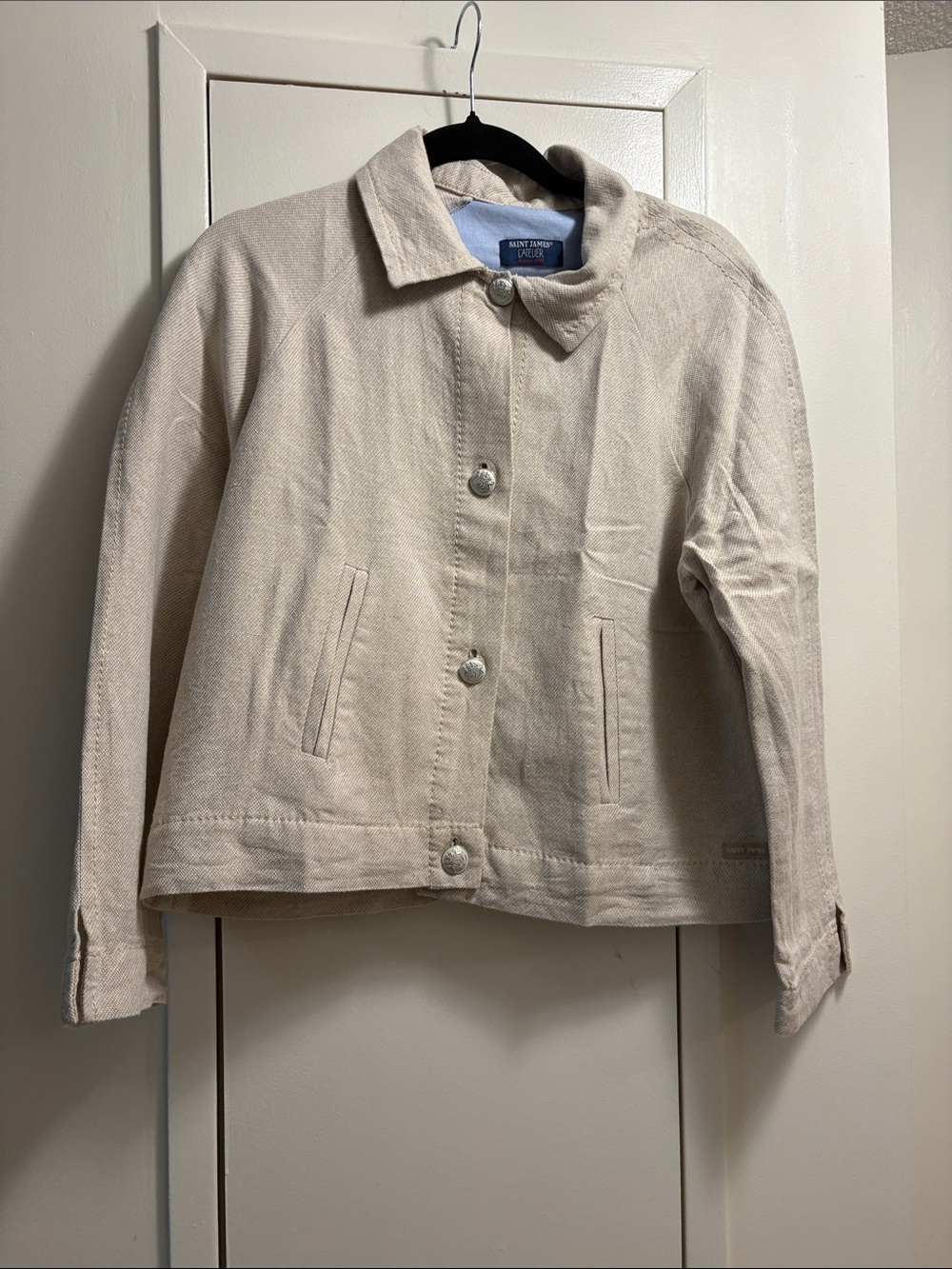 Saint James L’Atelier Button-Front Womens Jacket